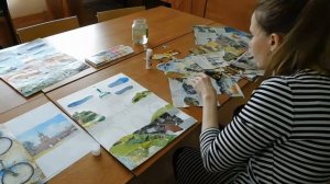 Мастер-класс по технике коллажа