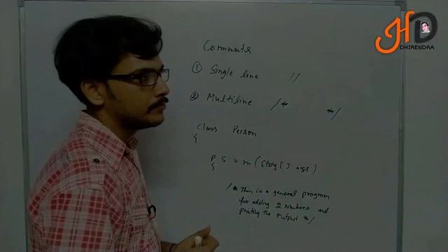 Comments in Java (Hindi) | What are Comments in Java Programming? | Hello DHIRENDRA