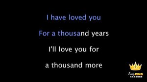 A Thousand Years - Christina Perri Karaoke