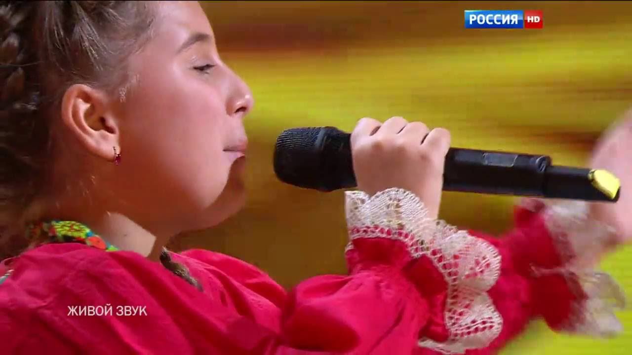 Полина Чиркина. Вокал - В. Темнов "Русские умельцы" - Синяя Птица. Сезон 2015