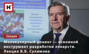 МОЛЕКУЛЯРНЫЙ ДОКИНГ — ОСНОВНОЙ ИНСТРУМЕНТ РАЗРАБОТКИ ЛЕКАРСТВ. ЛЕКЦИЯ В.Б. СУЛИМОВА