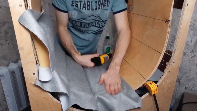 Мягкий стул со спинкой своими руками