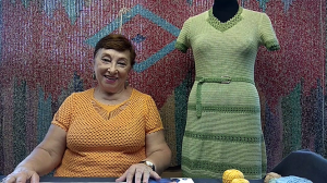 Платье "Лето". Мастер-класс по вязанию крючком от О. С. Литвиной.