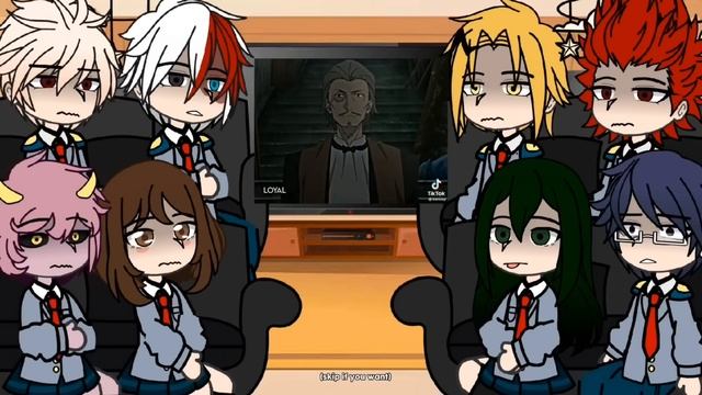 MHA React To Deku as Dazai Osamu  11  READ PINNED COMMENT !!