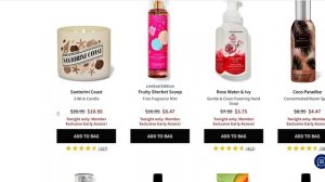 SAS Is Live Online Now | Best Deals At The Moment at Bath & Body Works | #bathandbodyworks #sas