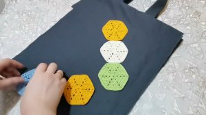 Сумка для покупок с кружевом/ стильное сочетание #шоппер #сумка