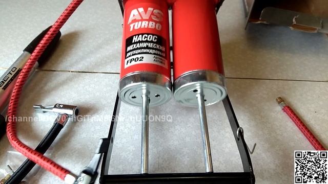 Насос механический двухцилиндровый AVS FP02 A07580S смотреть онлайн