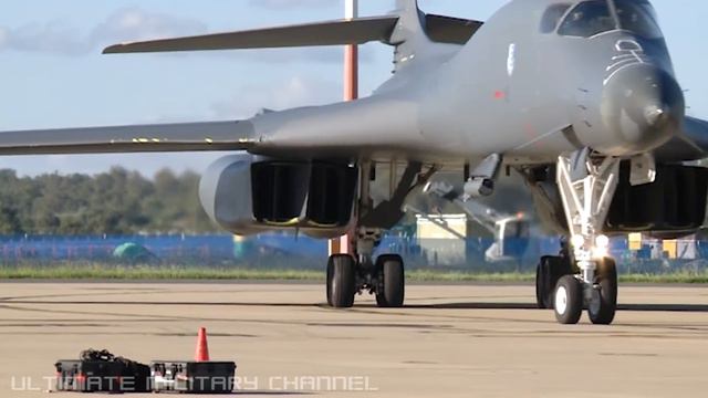 Majestic B1-B LANCER BOMBERS land in AUSTRALIA to participate in exercise LIGHTING FOCUS! смотреть онлайн