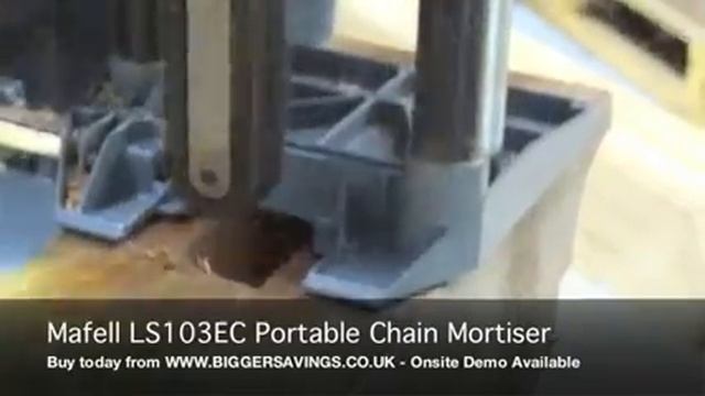 Ручной цепной долбежный станок Mafell LS103EC смотреть онлайн