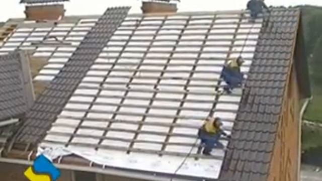 Видео инструкция по монтажу металлочерепицы и водостоков металлических смотреть онлайн