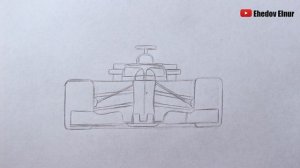 Как нарисовать гоночную машину из Формулы -1