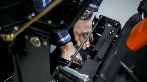 Райдер R316T AWD Husqvarna в работе со снегоотбрасывателем