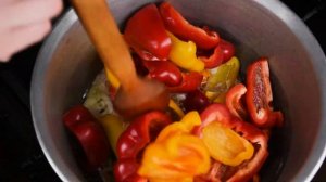 Перец с медом! На зиму! Очень вкусно!