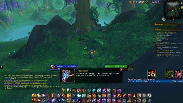 World of Warcraft Dragonflight - Rhapsody in Blue (Tarecgosa Quest) смотреть онлайн