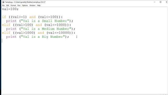 Python Conditional Statements