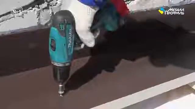 Видеоинструкция по монтажу металлочерепицы Металл Профиль смотреть онлайн