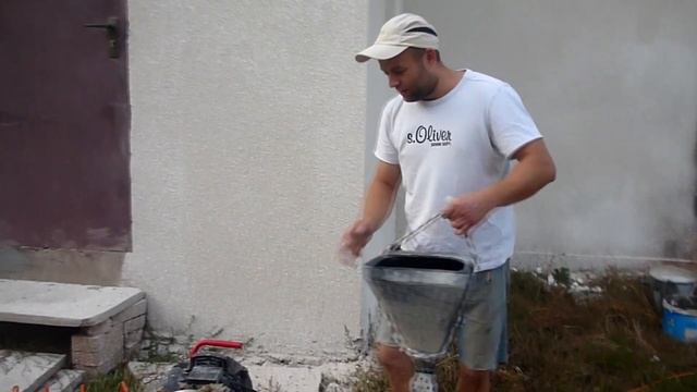 БЫСТРАЯ декоративная ШТУКАТУРКА ДОМА ШУБА с помощью Хоппера