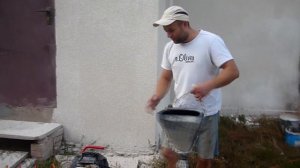 БЫСТРАЯ декоративная ШТУКАТУРКА ДОМА ШУБА с помощью Хоппера