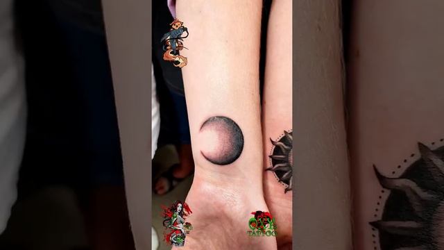 Sun tattoo on forearm #Shorts