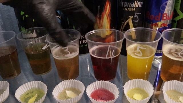 КАК ЭНЕРГЕТИЧЕСКИЕ НАПИТКИ УБИВАЮТ наш организм/ТЕСТИМ самые популярные энергетики