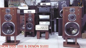 Слушаем и вдохновляемся винтажем  YAMAHA NS-2000 & DENON PMA-S10 II & DCD-S10 II