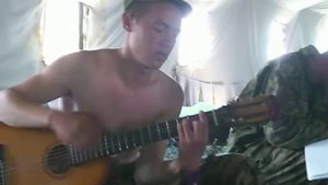 Армения (Армия) Песня под гитару "Тихо ночь спустилась в лагерь"