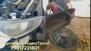 Ремонт авто потёк антифриз!!Хундай Солярис!Жара в Питере!#авто #ремонт #рек