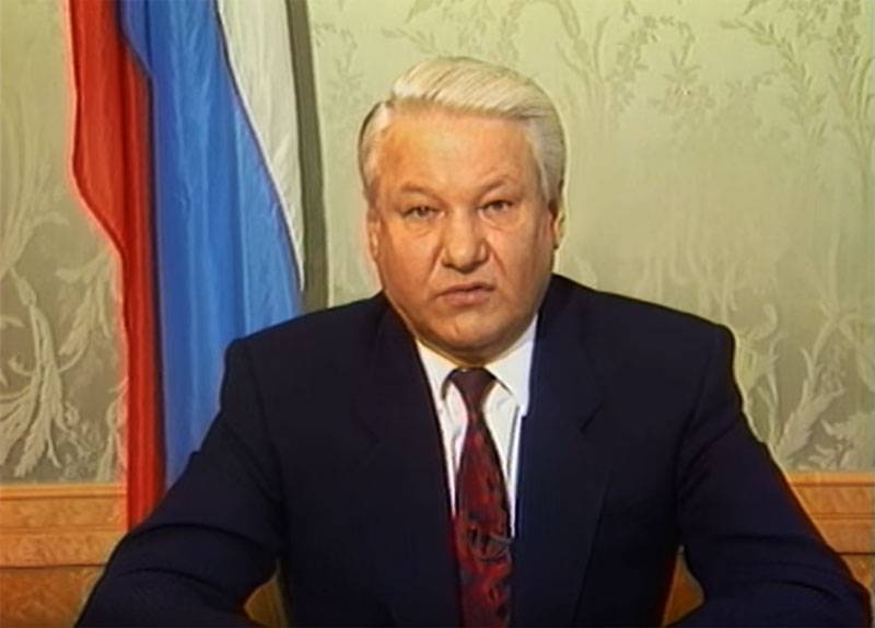 Октябрь 1993. Обращение президента Бориса Ельцина к гражданам страны 4-го октября 1993.