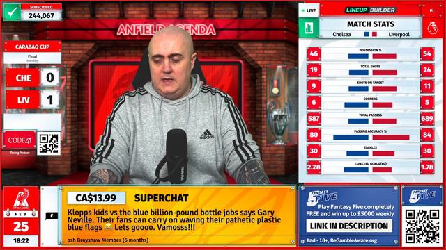 LIVERPOOL WIN THE CUP! YESSSSSSSS! Chelsea 0-1 Liverpool (AET) Match Reaction смотреть онлайн