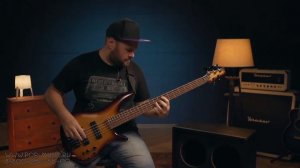 Бас гитара IBANEZ SR375E 5 струн и хамбакеры