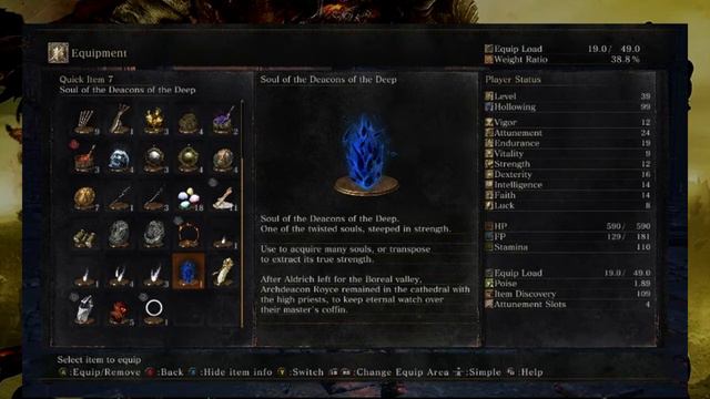 19 | Dark Souls 3 Blind (Patches, Deacons of the Deep, Dragon and Giant killing)