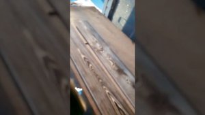 Все соседки умоляли поделиться...  Браширование древесины. Лиственница. Модернизация УШМ (болгарки)