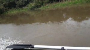 Лодка Скат, первый заплыв
