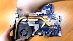 Packard Bell model: PEW96 Как разобрать, почистить и заменить термопасту