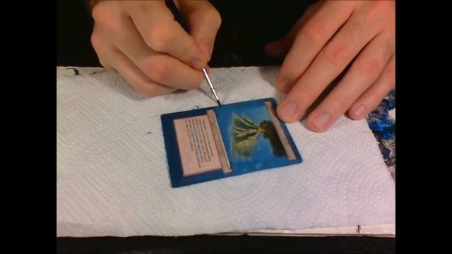 MTG Altered Art Volcanic Island by Evil Nerd INC смотреть онлайн