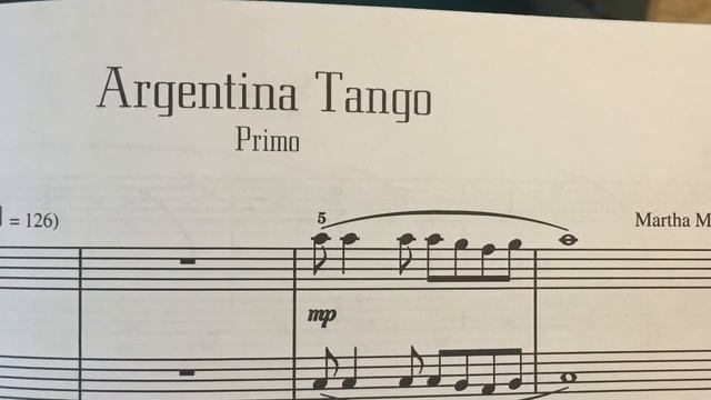 Argentina Tango Piano Duet by Mier смотреть онлайн