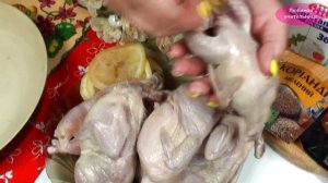 Нежные перепела фаршированные грибами и запечённые в духовке! Изысканное блюдо на праздничный стол!