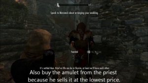 Sorry Camilla but Faendal is MINE - Marriage Mod