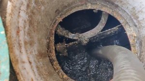 Откачка септика длинным шлангом