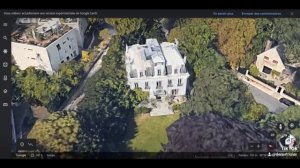 Вид на дом Mylene Farmer из Google Earth