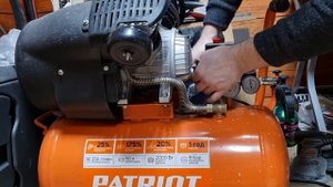 Компрессор ПАТРИОТ. Замена масла
