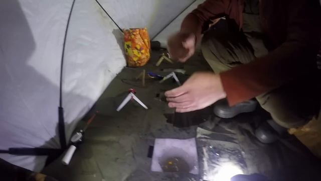 Проводили старый 2023 и встретили новый 2024 год на рыбалке на р. Вынгапур. смотреть онлайн