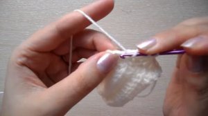 Свитер крючком "Английской резинкой".