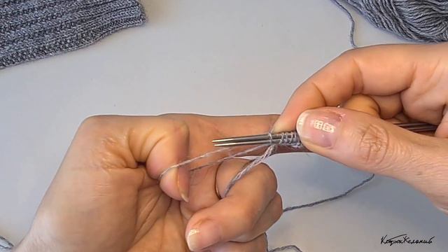 👍 Норвежский НОСОЧНЫЙ набор петель, Немецкий ВИТОЙ набор петель. 2 способа. Замыкаем вязание в круг смотреть онлайн