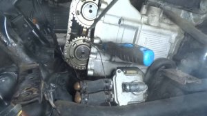 Выставить ГРМ Yamaha T-Max 500