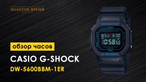 Часы наручные мужские Casio G-Shock DW-5600BBM-1ER