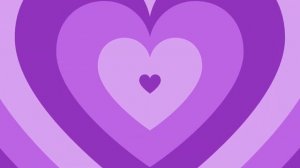 Purple Heart Background Loop 1 Hour 1080p HD