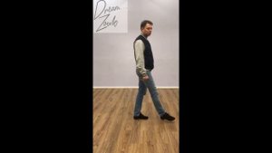 Базовый шаг в бразильском зуке (Zouk)