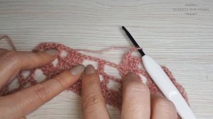 Турецкая Полукруглая Шаль Крючком "9 Клиньев". Alize Angora Gold Ombre Batik. Мастер класс.