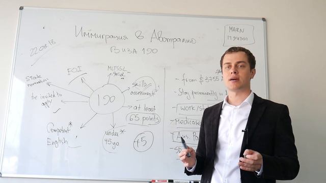 ИММИГРАЦИЯ В АВСТРАЛИЮ. ПМЖ ВИЗА 190